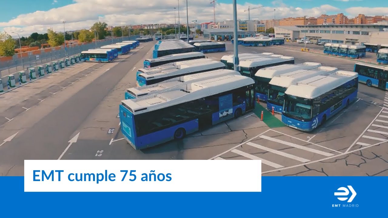 EMT Madrid cumple 75 años