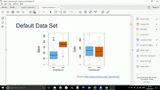 Logistic Regression in R studio |  R Programming |  R statistic