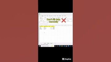 Excel data entry trick and shortcut #excel #excelshortcuts #exceltips #excelhacks