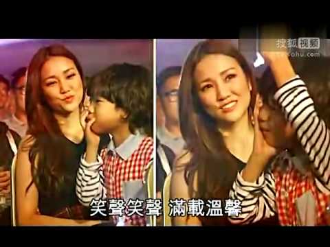人妻Kay托宝宝捧老公场 萌爆王祖蓝被吸引嗨曝