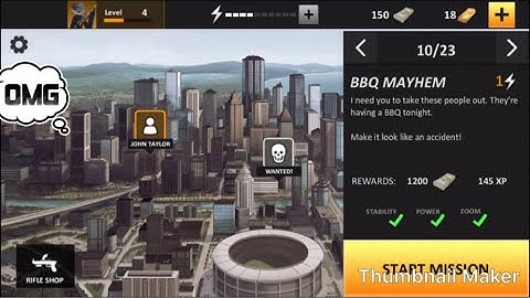 BBQ mayhem, Clear Vision 4 mission #10- John Taylor