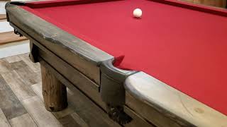 Olhausen Billiards Pinehaven pool table installed by Billiard Towne in New Jersey