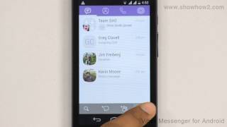 Viber Messenger - How To Email Message History screenshot 4