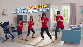 Download lagu Frisian Flag_Milky Incredibles The Real Incredibles Family 60sec