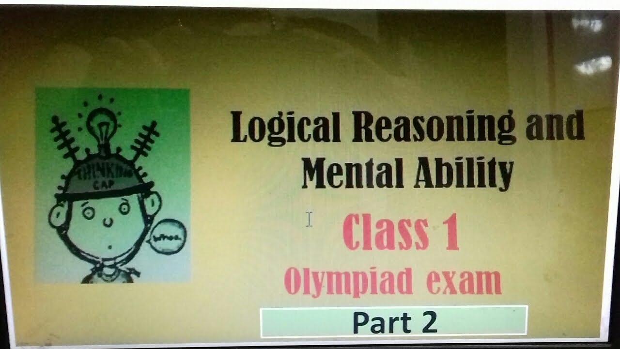 Logical Reasoning and Mental Ability class 1 /Logical Reasoning for class 1/Olympiad Exam class 1