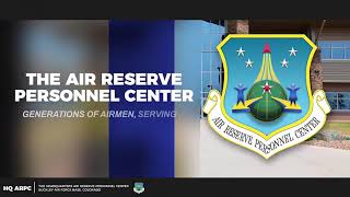 Air Reserve Component Field Orientation Virtual Briefing for AFR DD 214s Novembe