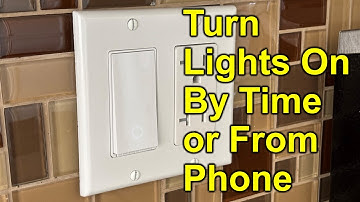 TP-Link Kasa Smart Switch install for beginners; Automate lights & control from phone