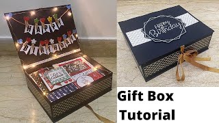 How To Make Hamper Box At Home | Handmade Birthday Gift Ideas | Gift Box  Tutorial | Crafteholic - Youtube