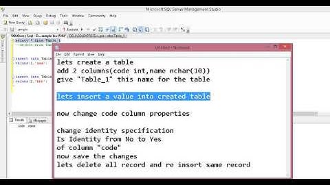 Cannot insert explicit value for identity column in table 