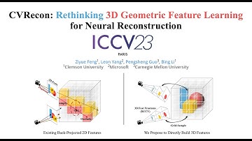 [ICCV 2023] CVRecon: Rethinking 3D Geometric Feature Learning For Neural Reconstruction