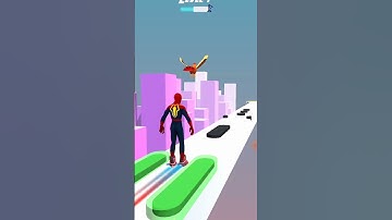 SPIDERMAN SKATER STACKER GAMEPLAY WALKTHROUGH | ANDROID, IOS MOBILE | SUPER HERO |