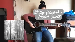 Betty - Taylor Swift | Cover by Cynthia Sarah | Guitar and Harmonica Cover