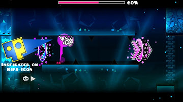 Geometry Dash Daily Levels #17 [Reflection] By Nikce 3 Coins