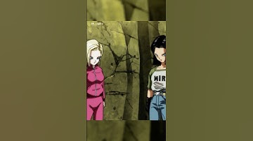 Android 17 and 18 saves Goku #dragonball #goku #dbs