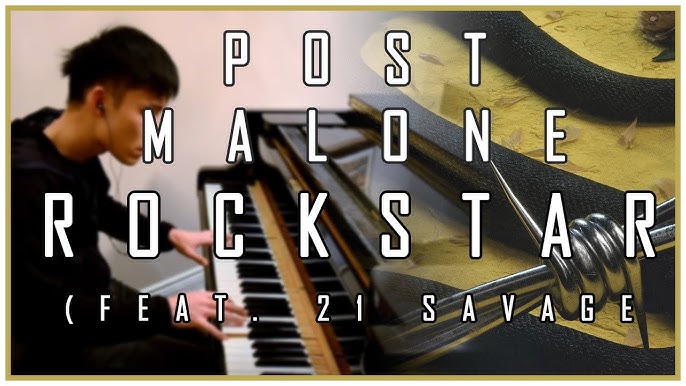 Rockstar Post Malone Sheet music for Piano (Solo)