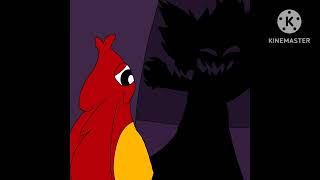 Chum chompkins spying on his old friend 