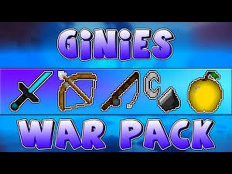 Minecraft PvP Texture Pack Ginie1 4k W A R Pack Used By Danteh - YouTube