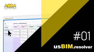 Corso completo di usBIM.resolver - Lez. #01 - Introduzione Generale - ACCA software