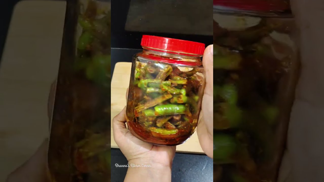 Instant green chilli Achar | Teekha & Zaykedaar Hari mirchi ka achar recipe #harimirchikaachar 