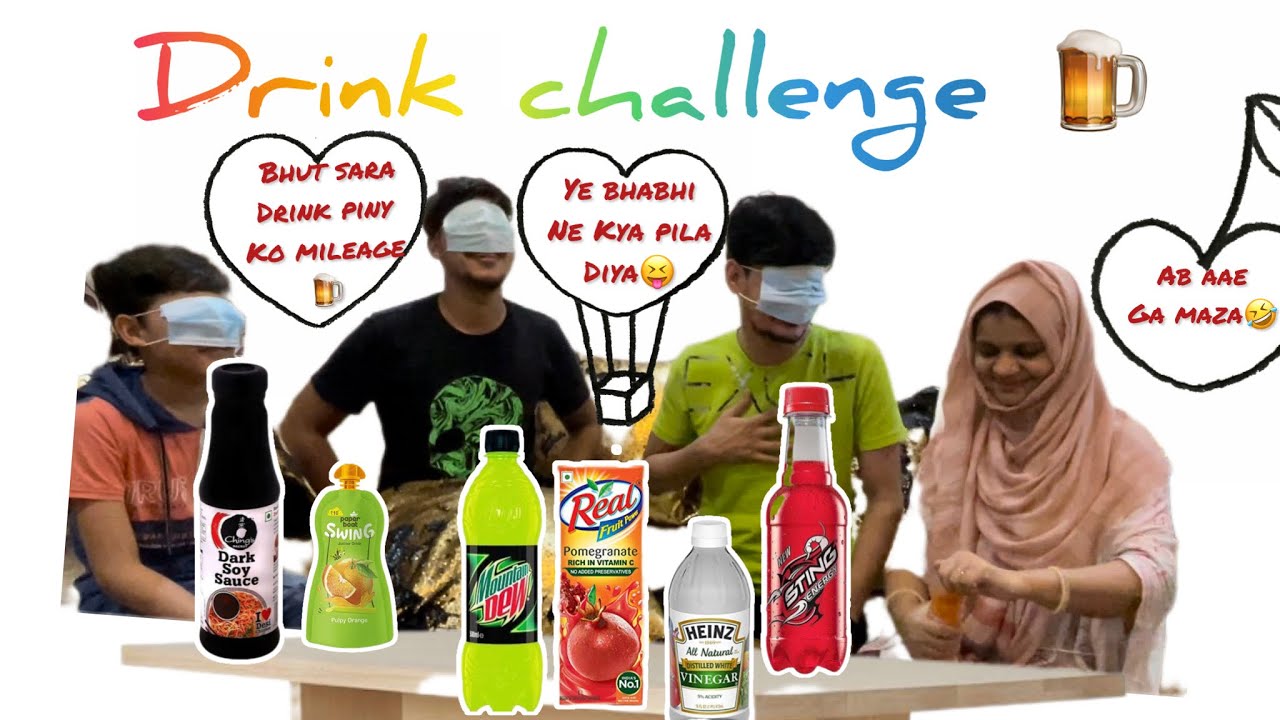 Mystery drink challenge /guess the drink 🍺 challenge/ thirsty birds ...