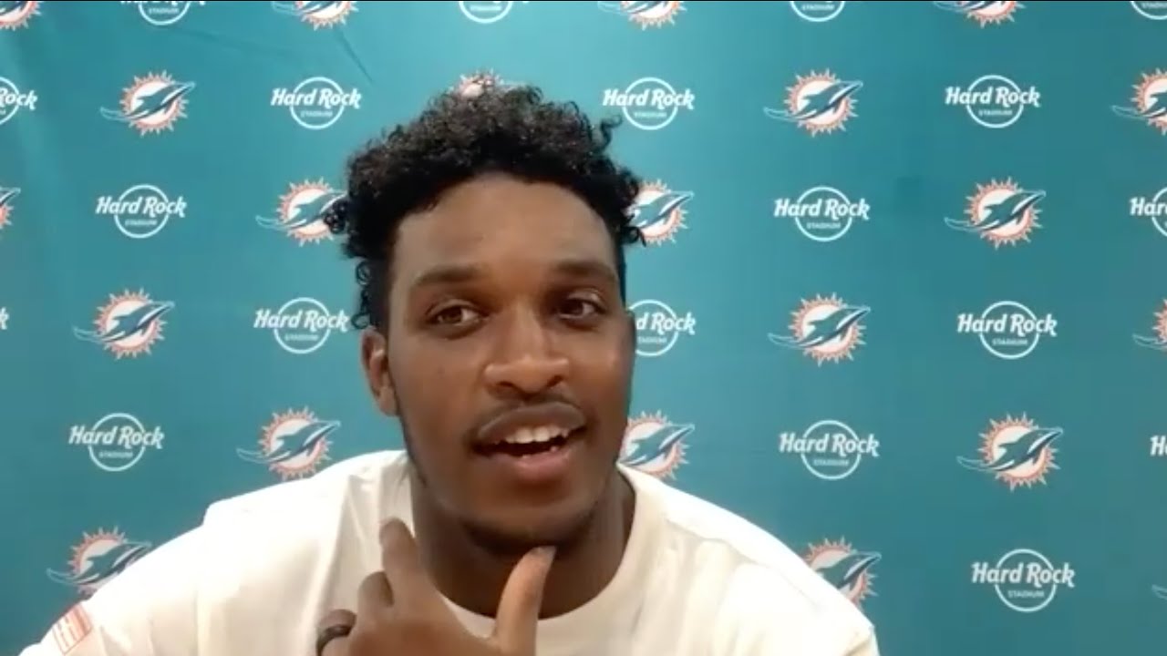 Miami Dolphins S Eric Rowe Meets With the Media | Training Camp | August 29, 2020