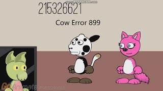 Cow Error 899