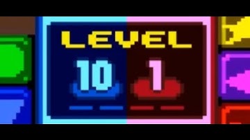 Tetris Attack - Winning at a Huge Disadvantage