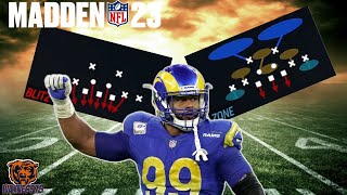 HOW TO BE GOOD AT DEFENSE IN MADDEN 23 - USE THIS BEST DEFENSE SCHEME IN MADDEN 23 IN THE REDZONE!🔥🚫