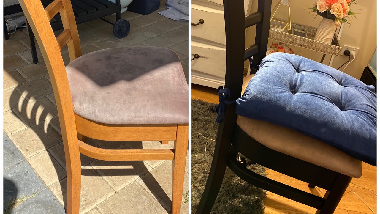DIY Makeup chair Makeover YouTube