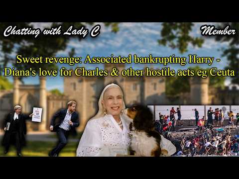 Sweet revenge: Associated bankrupting Harry - Diana's love for Charles & other hostile acts eg Ceuta