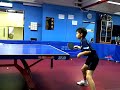 Jacky Wong Ho Hin Daily Table Tennis Training 2