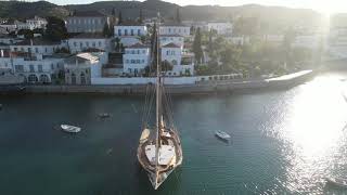 Spetses Island - Greece Drone Footage