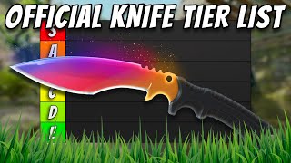  Knife Tier List UPDATED! - Ranking Every CS2 Knife Skin from Best to Worst (2024)