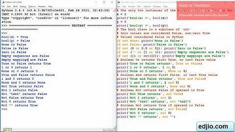 Python Programming Boolean Type