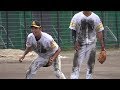 ハード過ぎてトレーナーからストップ「内野守備」ホークス秋季キャンプ (2017-1107)