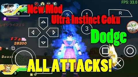 Ultra Instinct Goku (Auto Dodge) Best DBZ TTT MODS DOWNLOAD