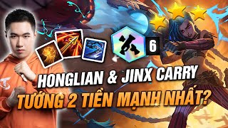 GIẢI TOC6 HUYA HUANMIE CUP: HONGLIAN SỬ DỤNG CON BÀI TẨY JINX CARRY LÊN NÒNG BẮN TAN NÁT LOBBY