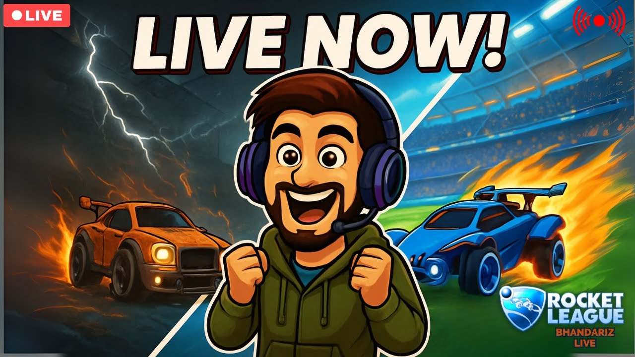 🔴ROCKET LEAGUE LIVE PLAYING WITH VIEWERS | BHANDARIZ LIVE🔴