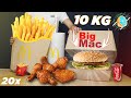 MENIU McDonald's GIGANT. BURGER DE 10 KG !!