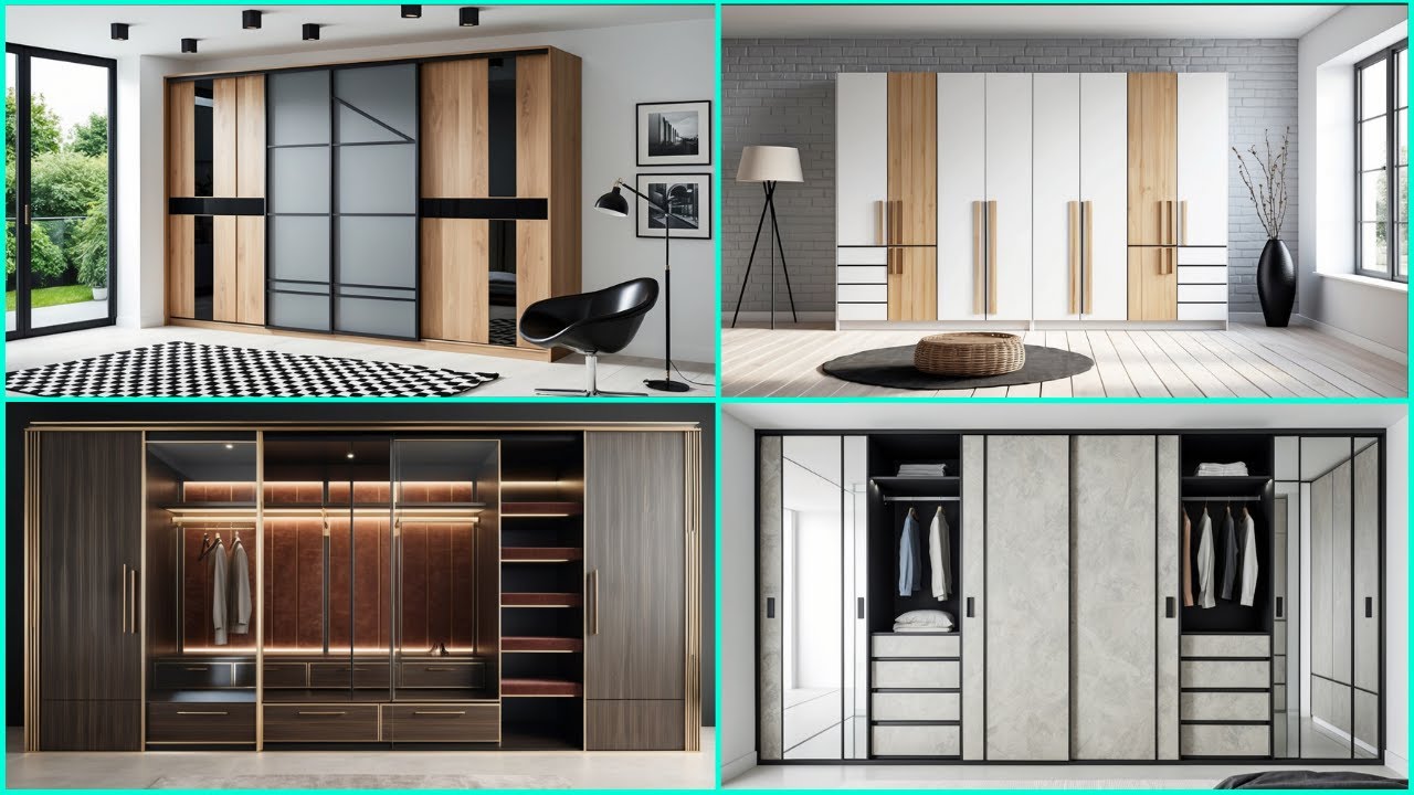 Modern Wooden Cupboard Design Ideas Small Bedroom Wardrobe Designs ...