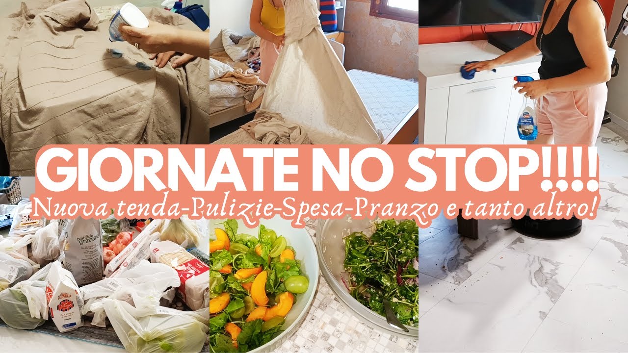 💪Pulizie PRIMA e DOPO pranzo/Mi sono sentita male/Nuova ricetta fresca in cucina😊