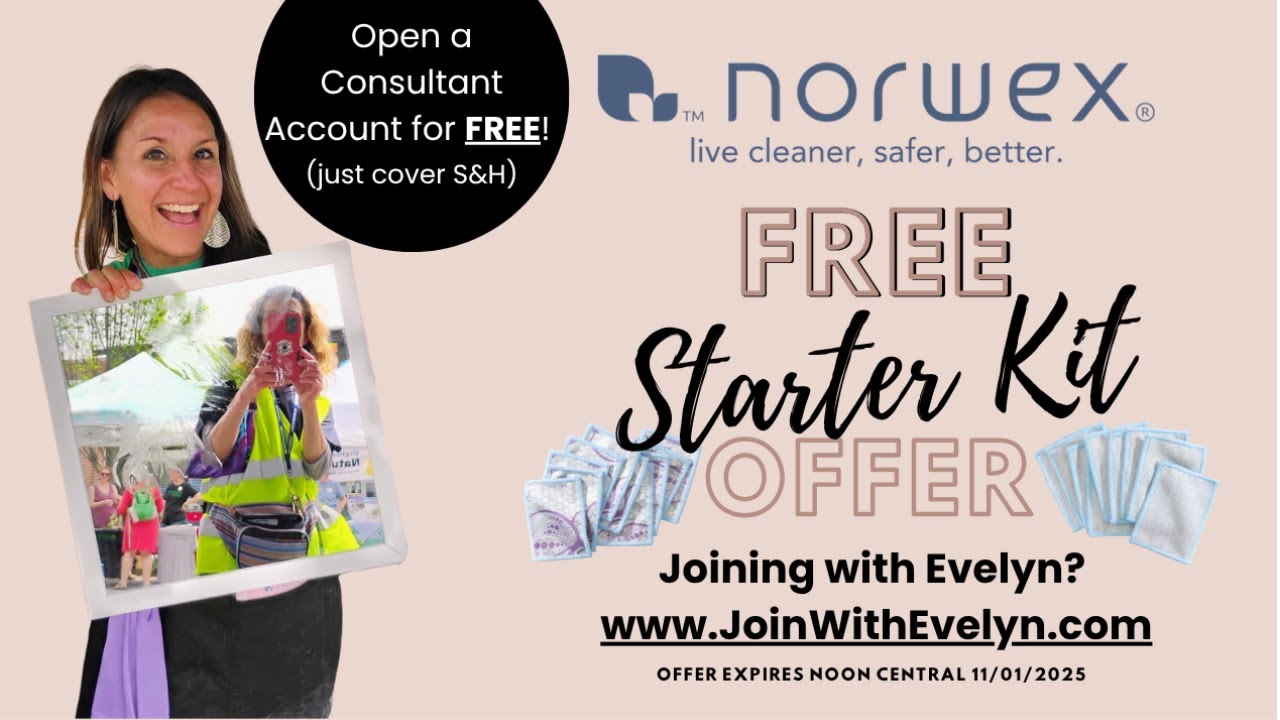 🍁Norwex Join-for-FREE Kit!! (October 2025)🍁