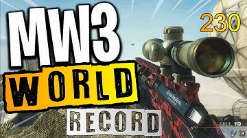 MW3 DOME CooP WORLD RECORD wave 230 by PersianHero & Evan360Flip