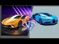 Lamborghini aur Bugatti 🚗kon Ketega || Drive zone online car game #viralvideo #trending #video