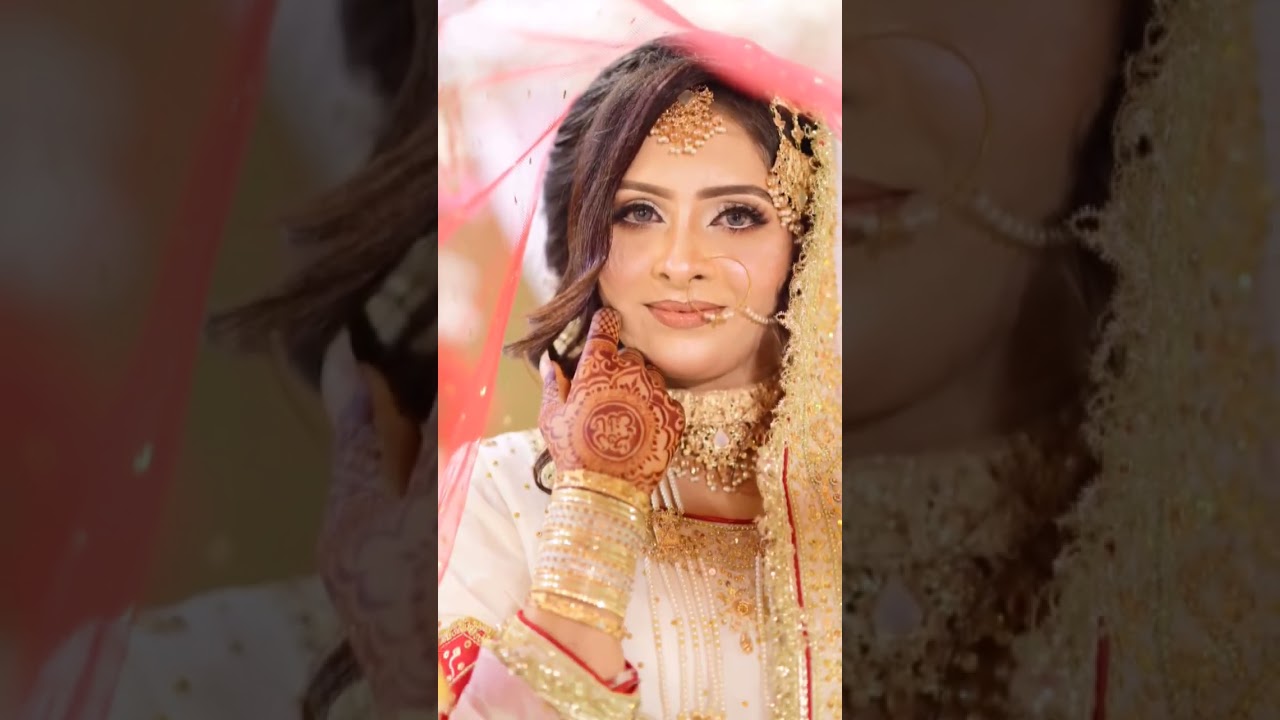 cute 🥰 bride shooting 🌠 wedding nikah BTS booking Now 📸