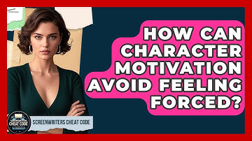 How Can Character Motivation Avoid Feeling Forced? - Screenwriter