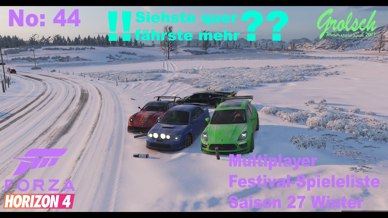 Forza Horizon 4 No 44 Festival Spieleliste 27 Winter