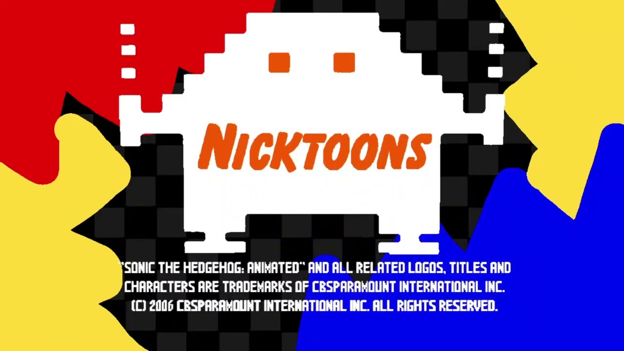 Combo closing logos: Film Roman/Sega/NAS/Nickelodeon Productions/CBSParamount Television (2006)