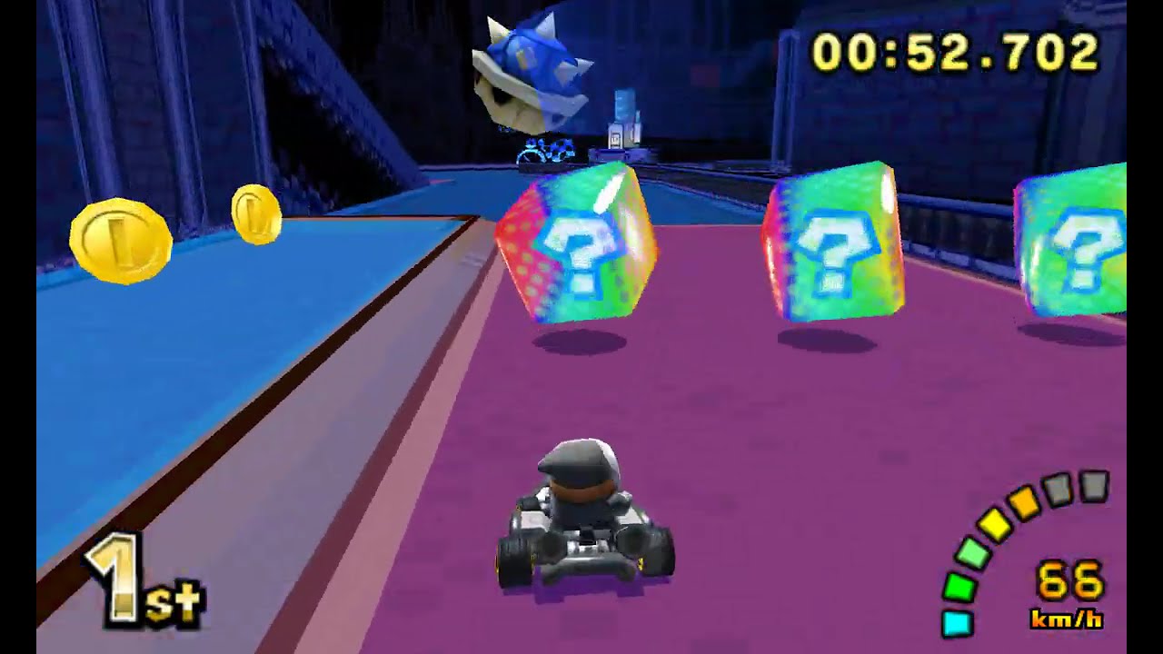 Shy Guy (Black) by 8-NabBit - Mario Kart 7: Custom Character [1440p 60fps]