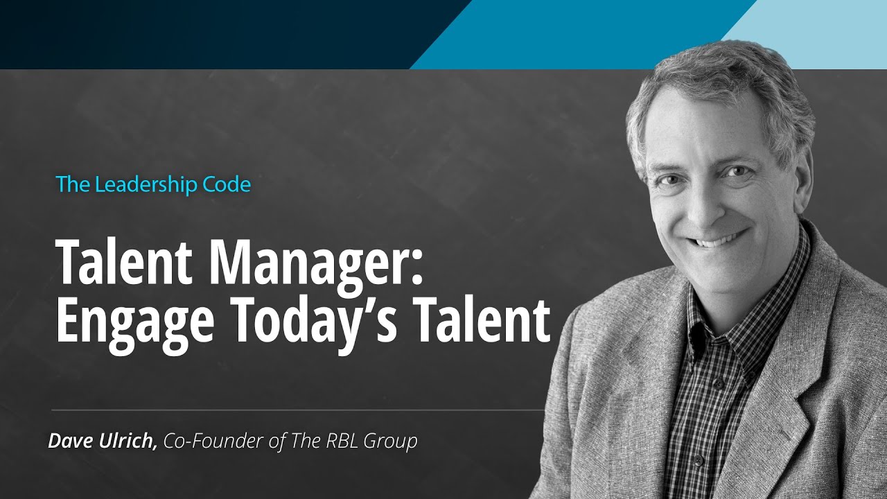 The Leadership Code: Engage Today's Talent